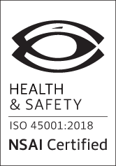 NSAI ISO 45001:2018 Certified